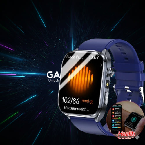 HealthWatch Pro — Smart Fitness Watch with ECG Sensors & GPS