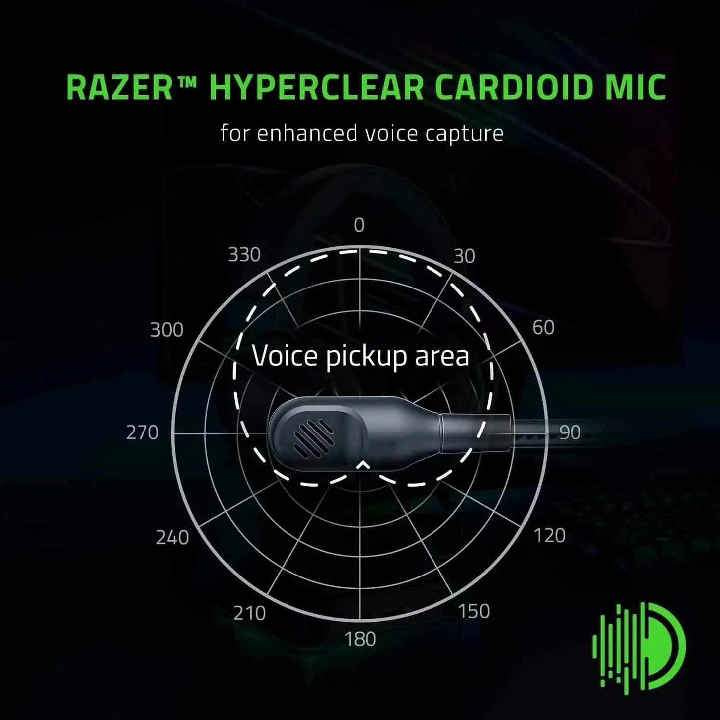Razer BlackShark V2 X wired gaming headphones with black design, over-ear cups, and adjustable headband for immersive gaming.