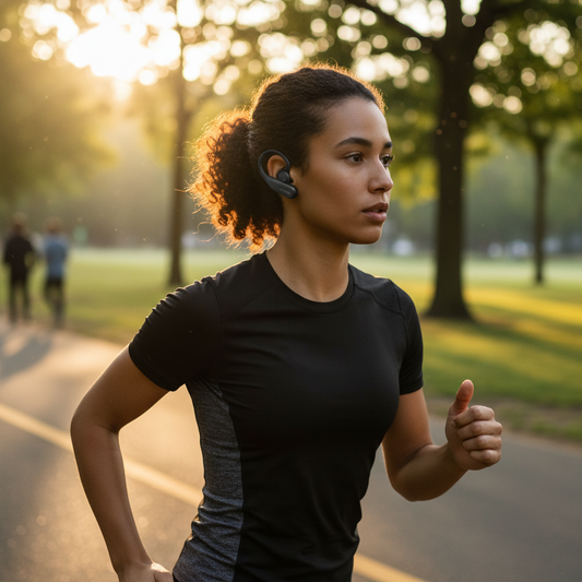 Baseus Eli 2i lifestyle running outdoors