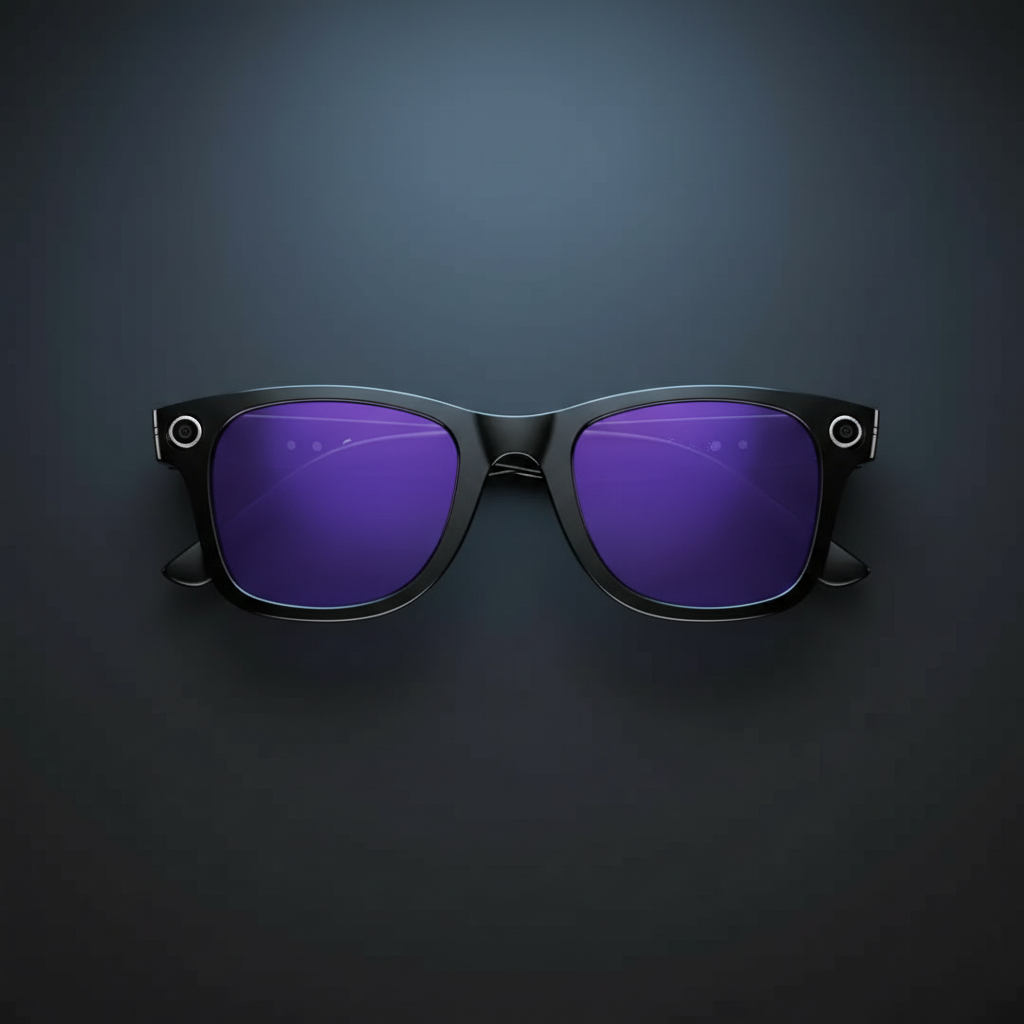 AI Smart Glasses - Flat Lay